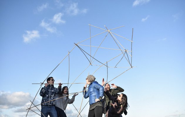 Bamboo building company outing