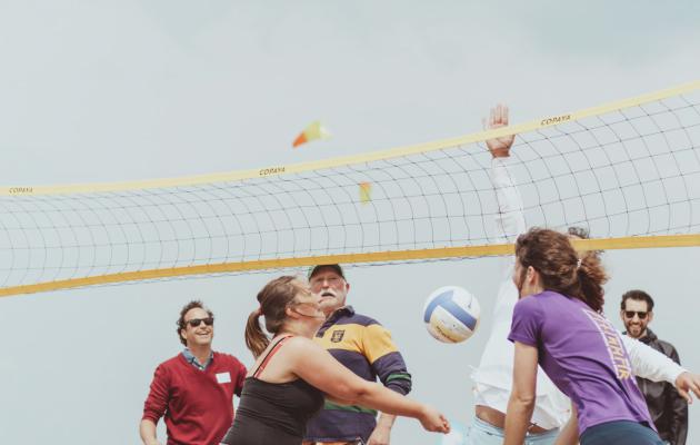 beach volleybal huren toernooi kijkduin veld