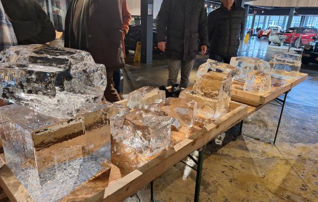 bedrijfsuitje workshop ijssculpturen maken zandvoort